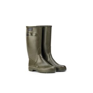 Aigle Khaki Waterproof Boots (photos added)